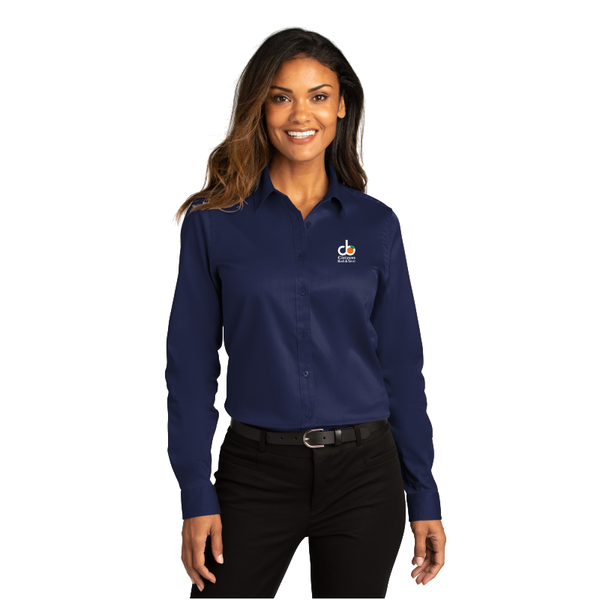 CBT Port Authority Ladies Long Sleeve SuperPro React