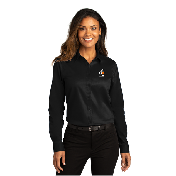 CFG Port Authority Ladies Long Sleeve SuperPro React