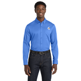 CFG Port Authority Long Sleeve SuperPro React Twill Shirt