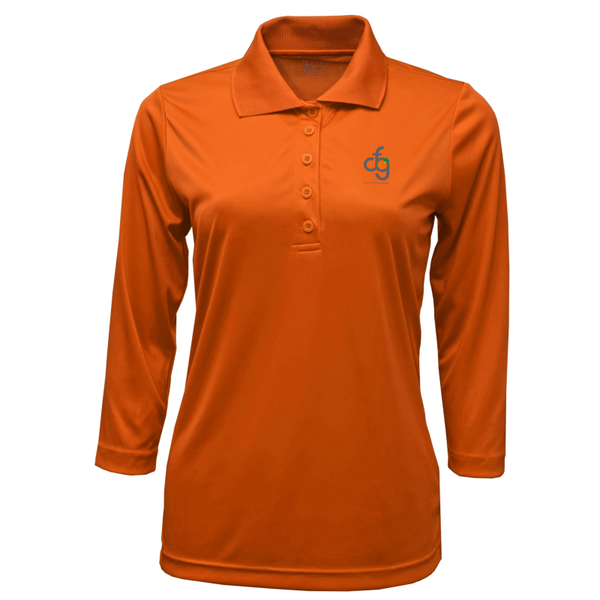 CFG Women Xtreme-Tek 3/4 Sleeve Polo