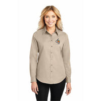 CFG Port Authority Ladies Long Sleeve Easy Care Shirt.