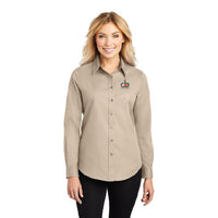 CBT Port Authority Ladies Long Sleeve Easy Care Shirt.