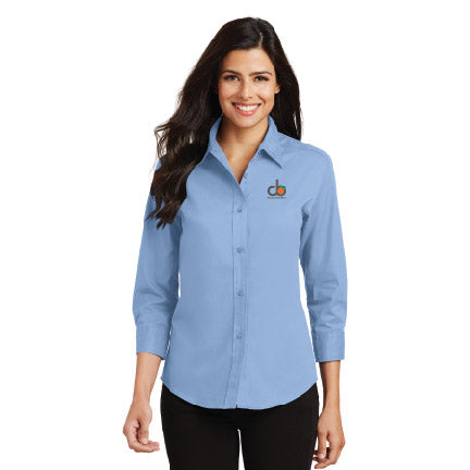 CBT Port Authority Ladies 3/4-Sleeve Easy Care Shirt