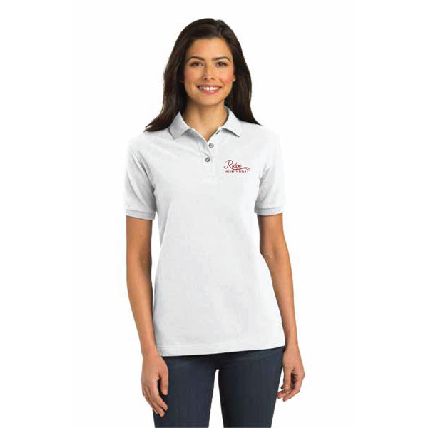 RST Port Authority Ladies Heavyweight Cotton Pique Polo