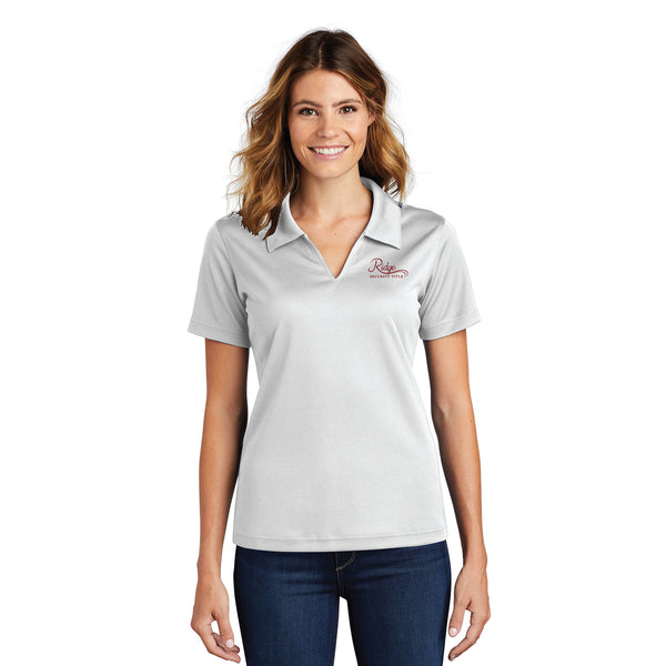 RST Sport-Tek Ladies Dri-Mesh V-Neck Polo