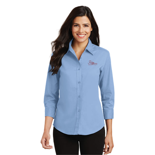 RST Port Authority Ladies 3/4-Sleeve Easy Care Shirt